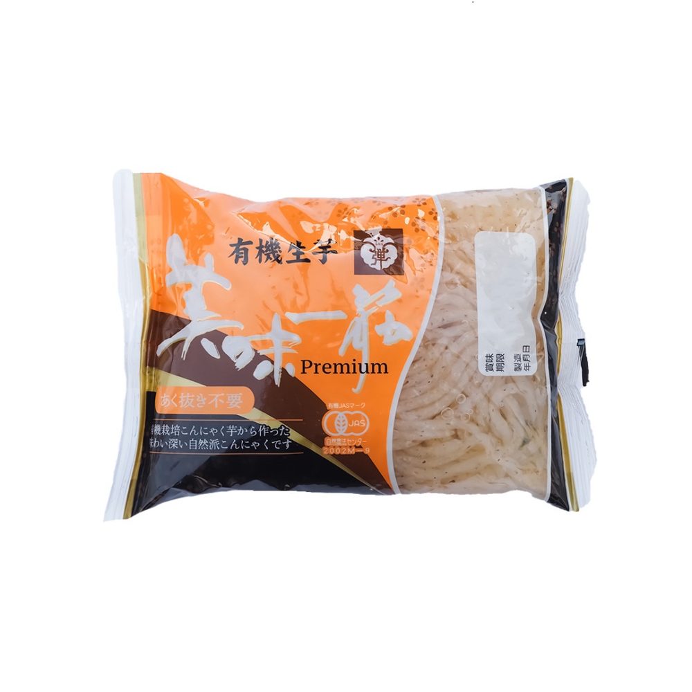 国産有機生芋 ミニ糸こんにゃく 120g