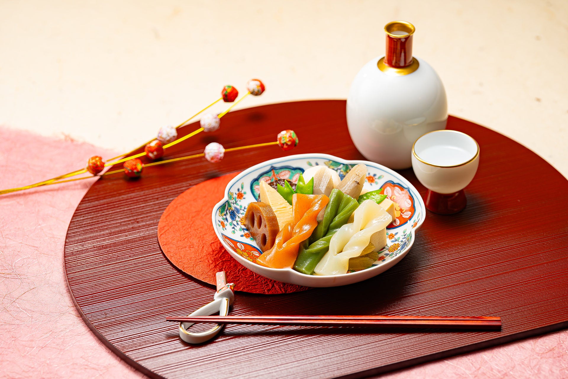 【お正月限定】美味一筋 三色こんにゃく280g