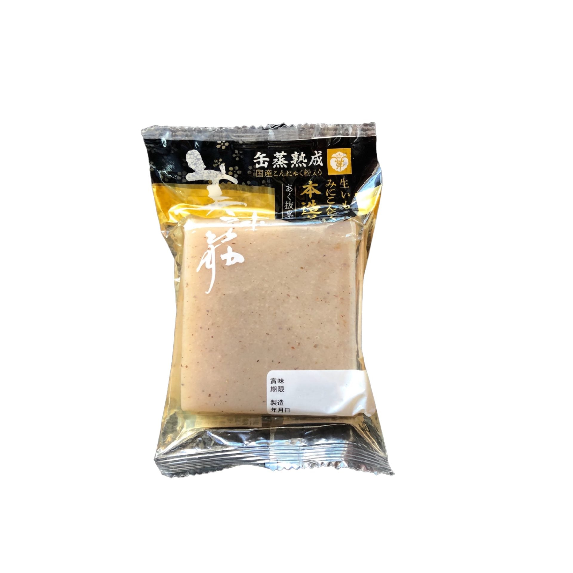 缶蒸熟成 国産生芋みに板こんにゃく 120g