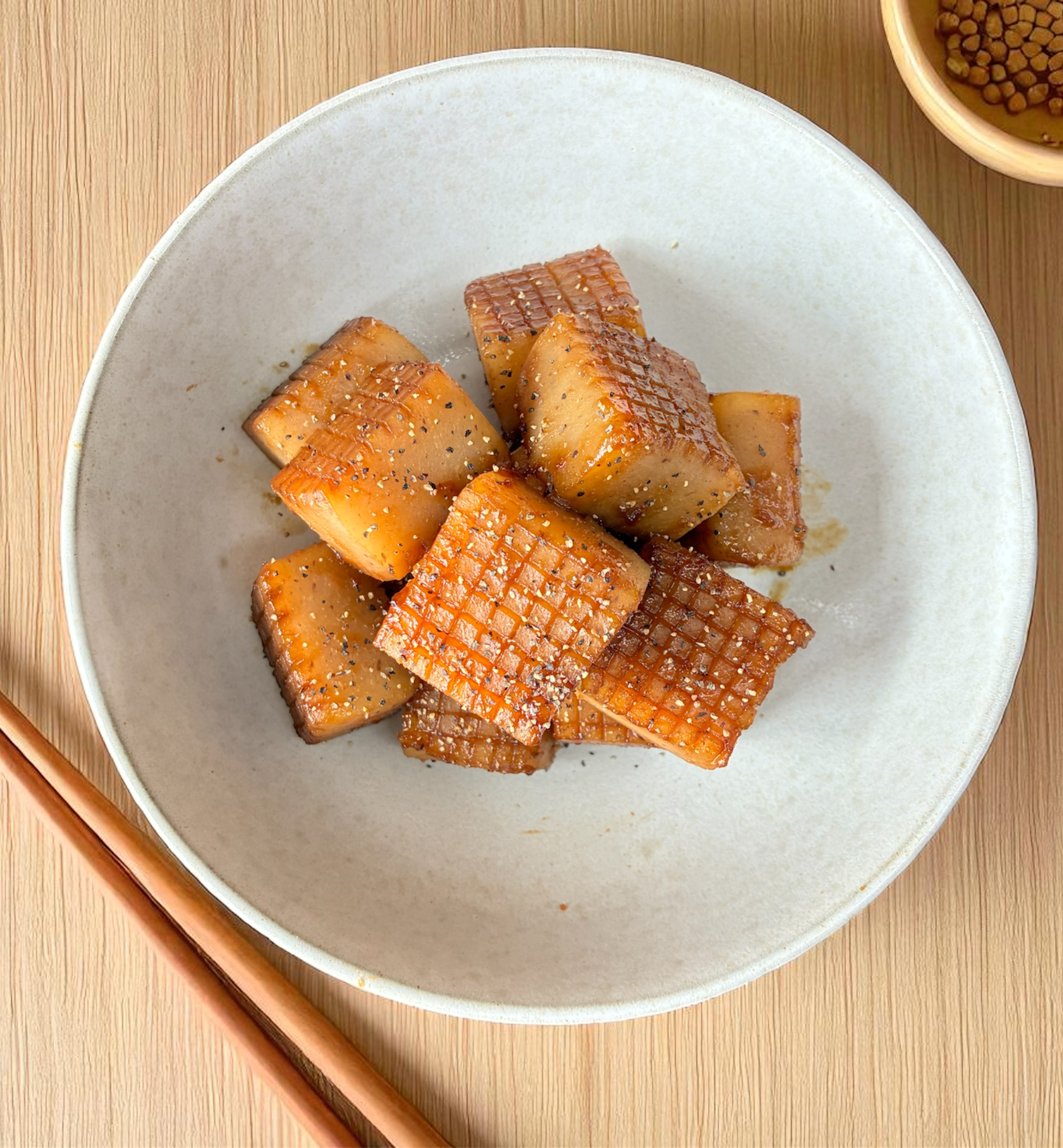 無地有機かのここんにゃく(35×35×25)900ｇ 10袋セット（同梱不可）