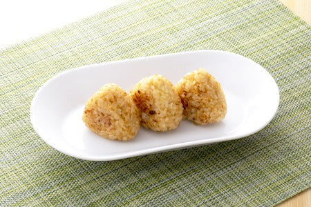 Grilled rice balls