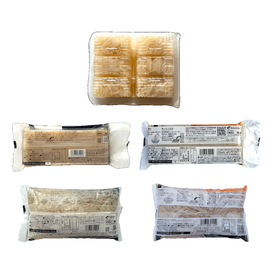 [Shipping included] Organic Konjac Trial Set (cannot be bundled)